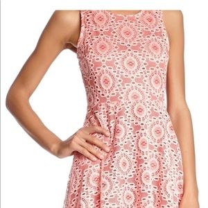 Nordstrom Pink Soprano Lace Dress